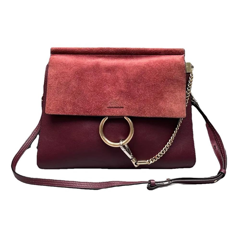 Faye leather handbag