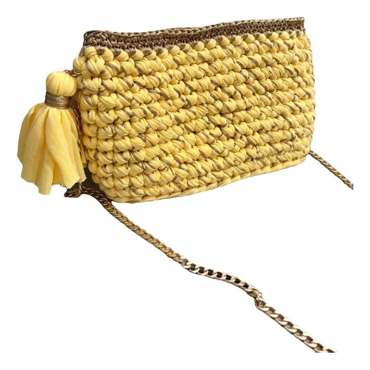 Crochet handbag