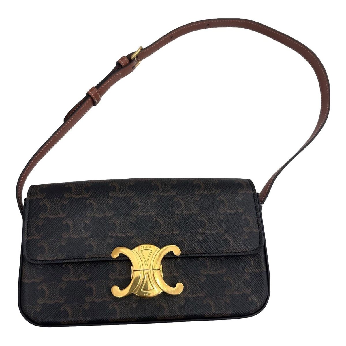 Triomphe cloth handbag