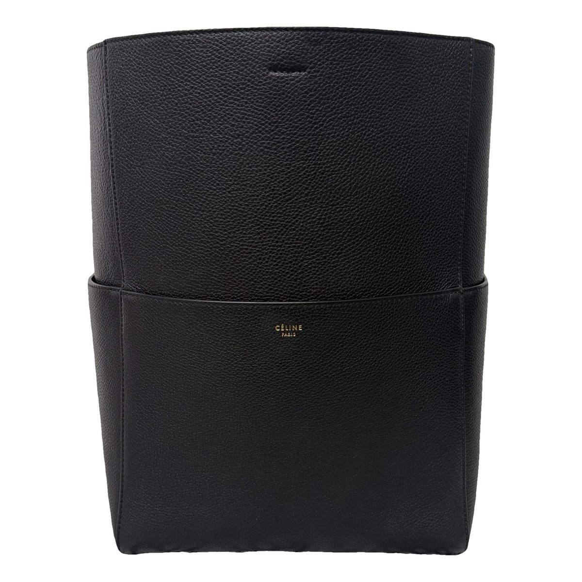 Seau Sangle leather handbag