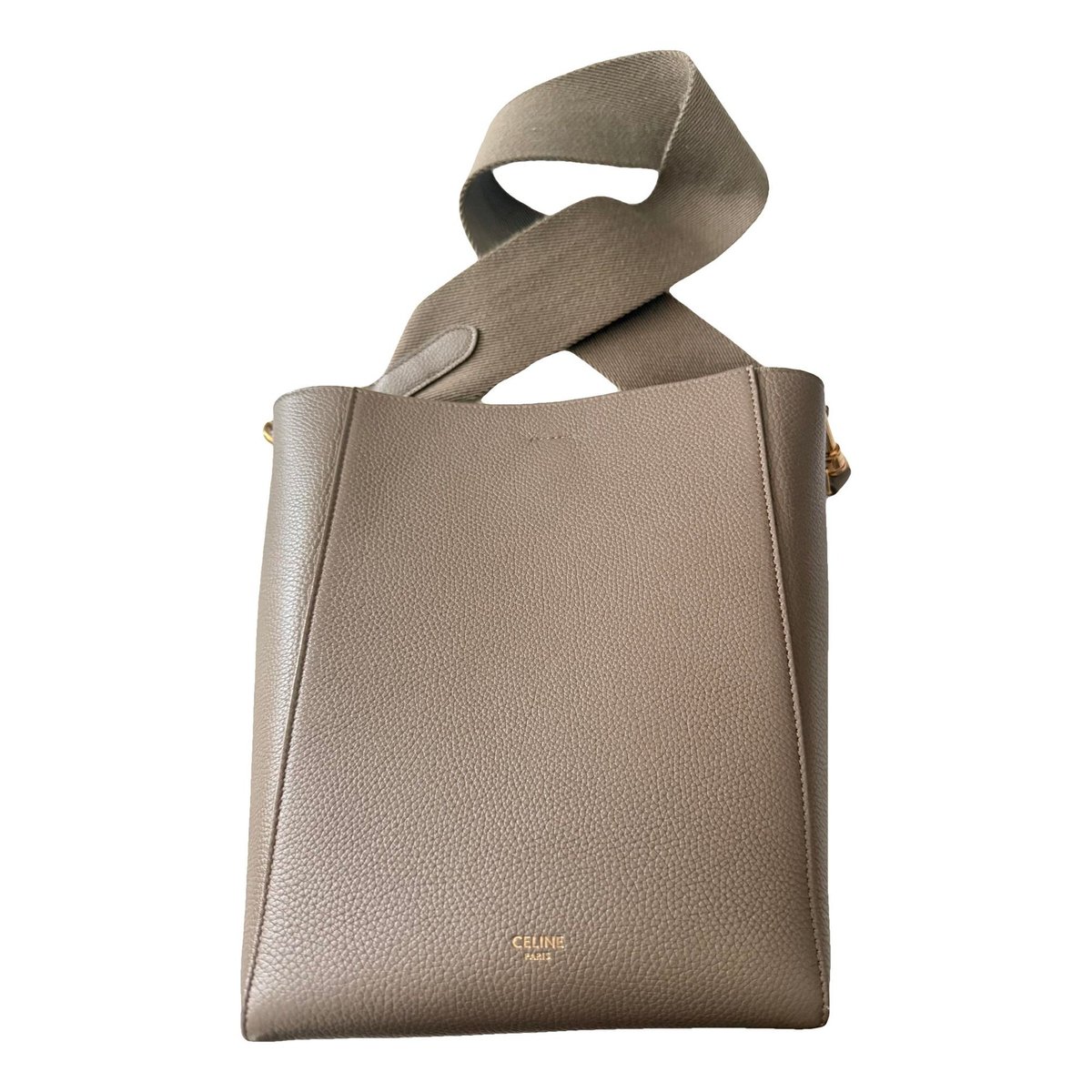 Seau Sangle leather tote