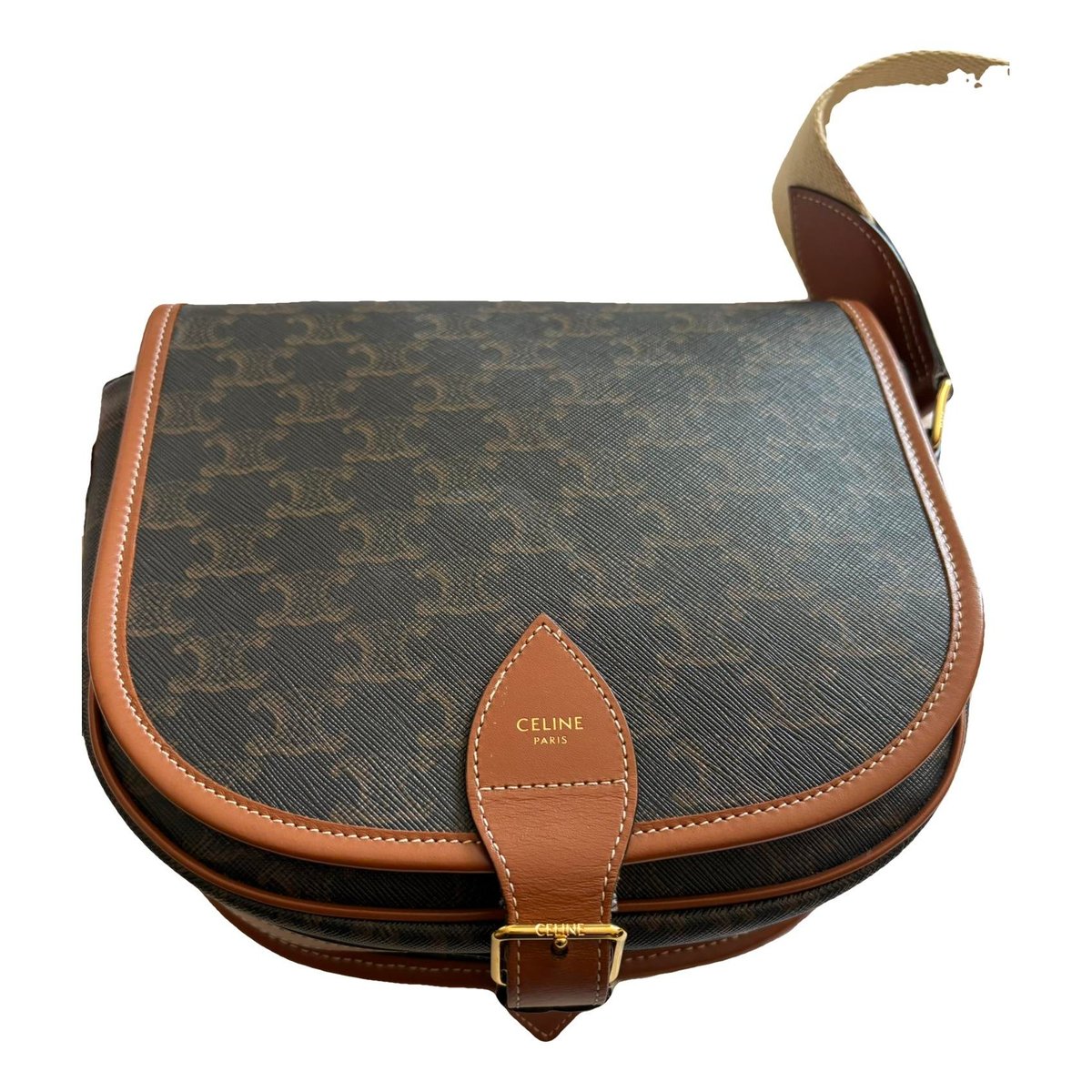 Folco cloth crossbody bag