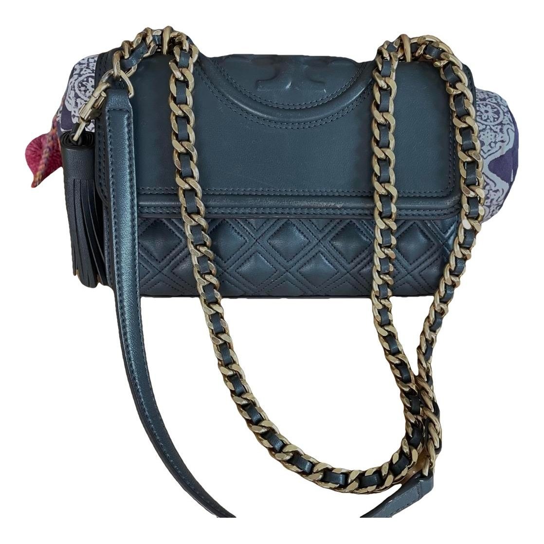 Leather crossbody bag