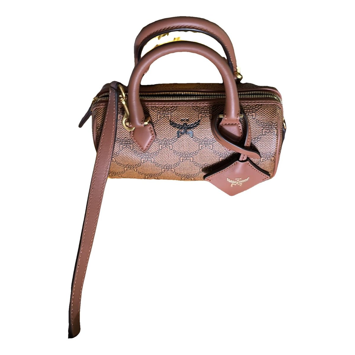 Boston leather handbag