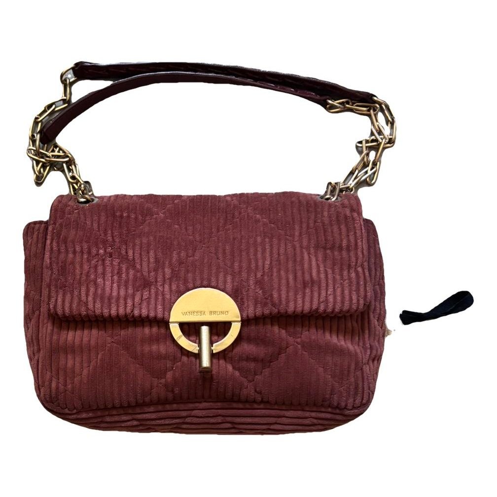 Velvet handbag