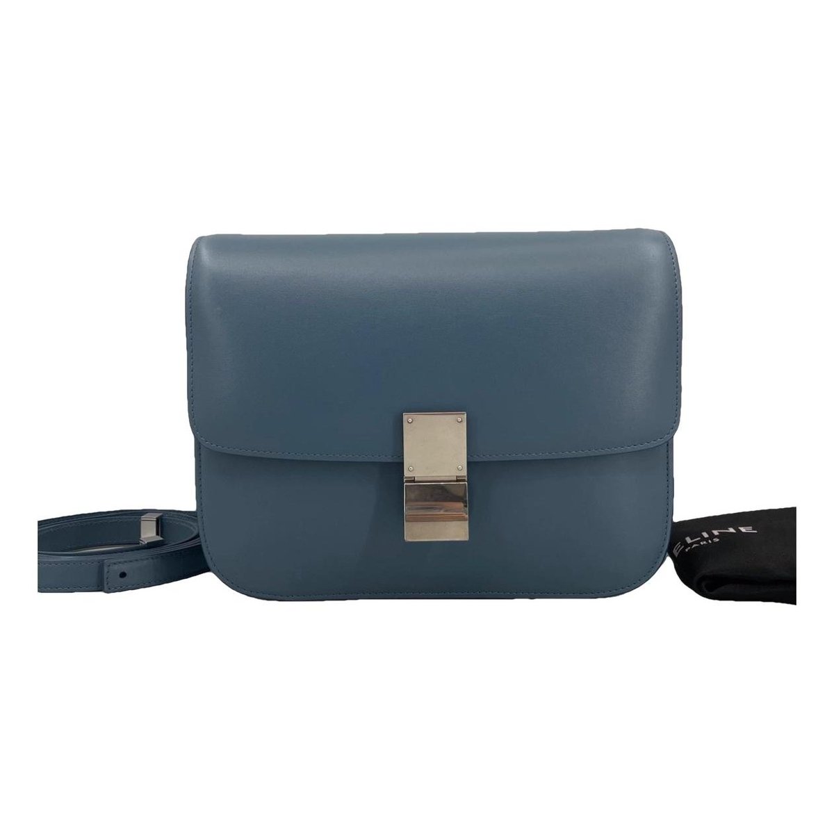 Classic leather crossbody bag