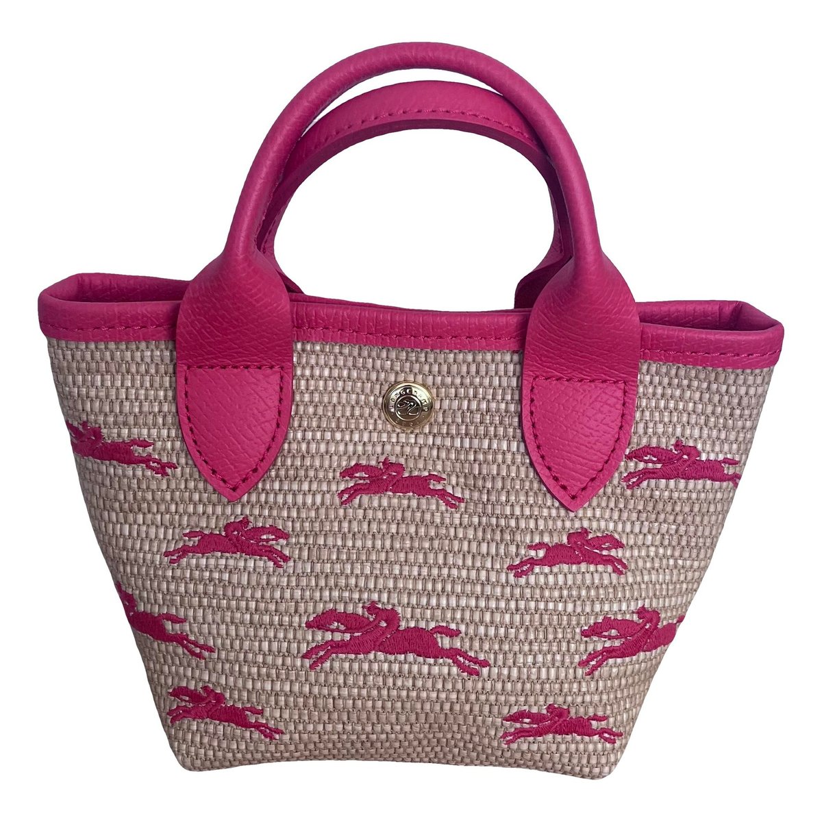 Pliage leather crossbody bag