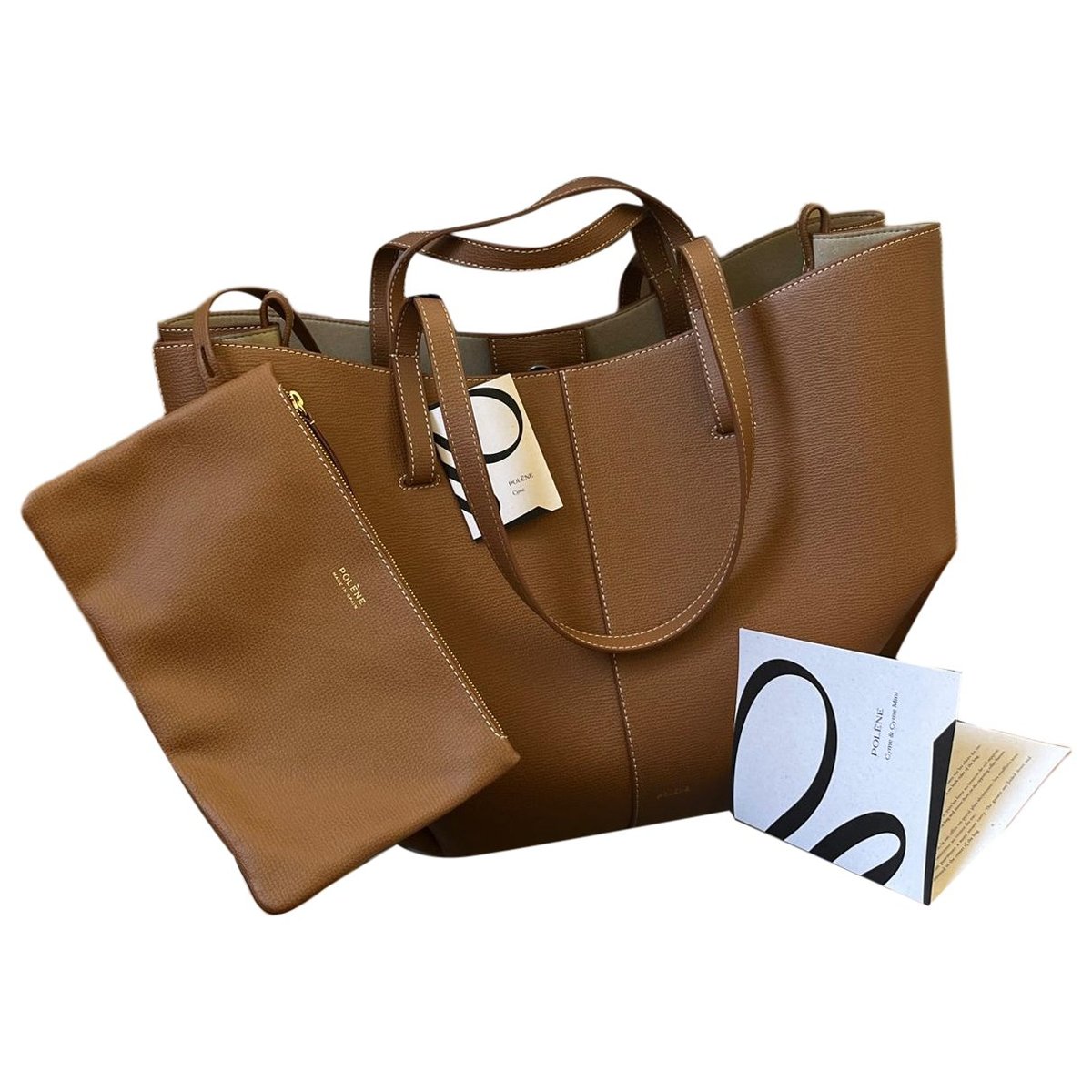 Le Cabas leather tote