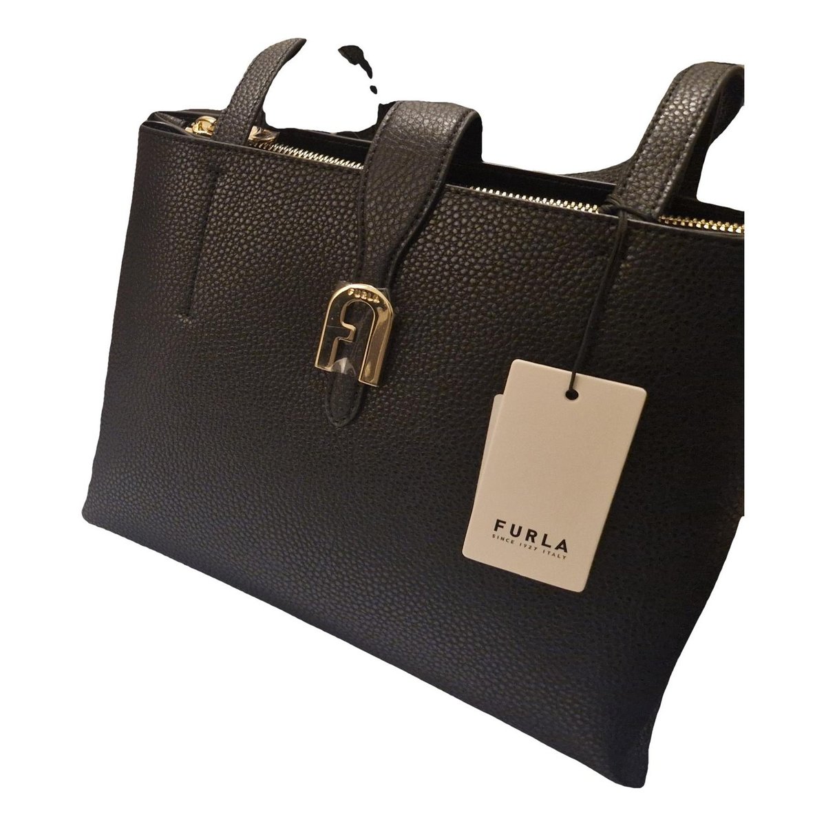 Leather handbag