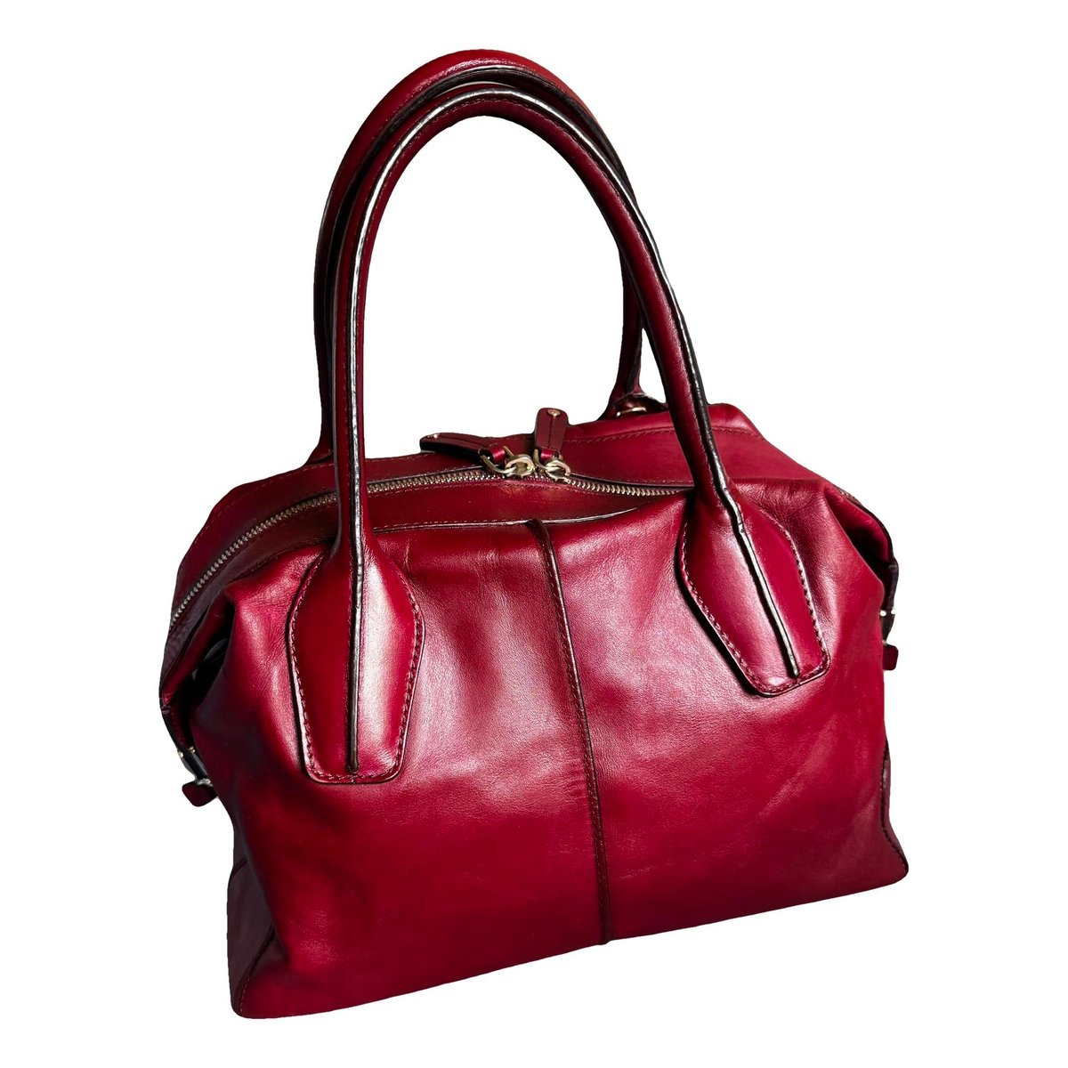 D Bag leather handbag