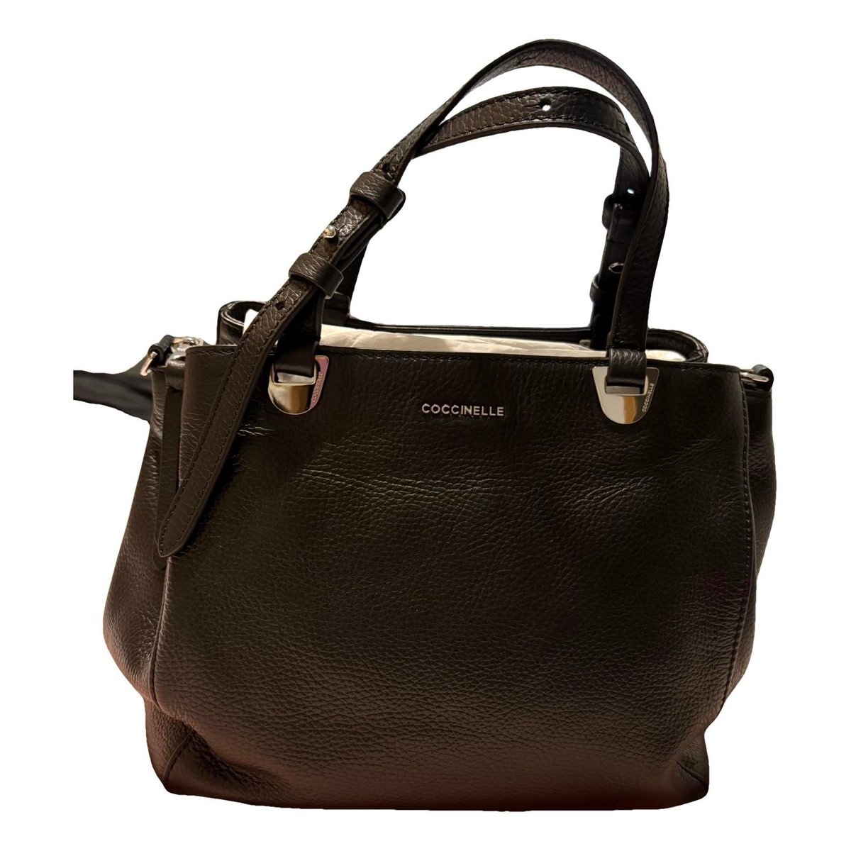 Leather crossbody bag