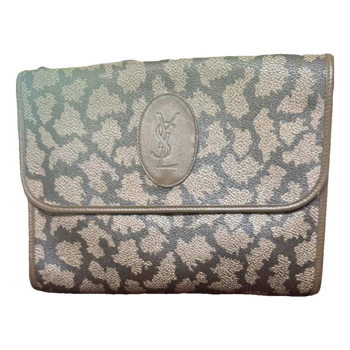 Opium vegan leather clutch bag