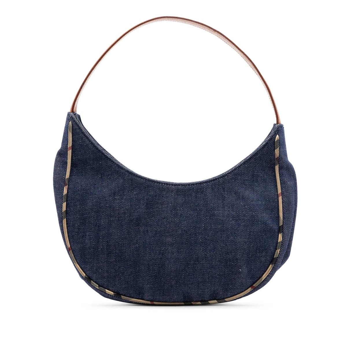 Pocket leather handbag