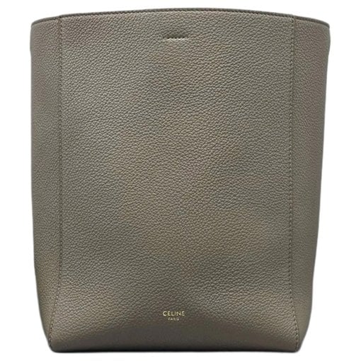 Seau Sangle leather handbag