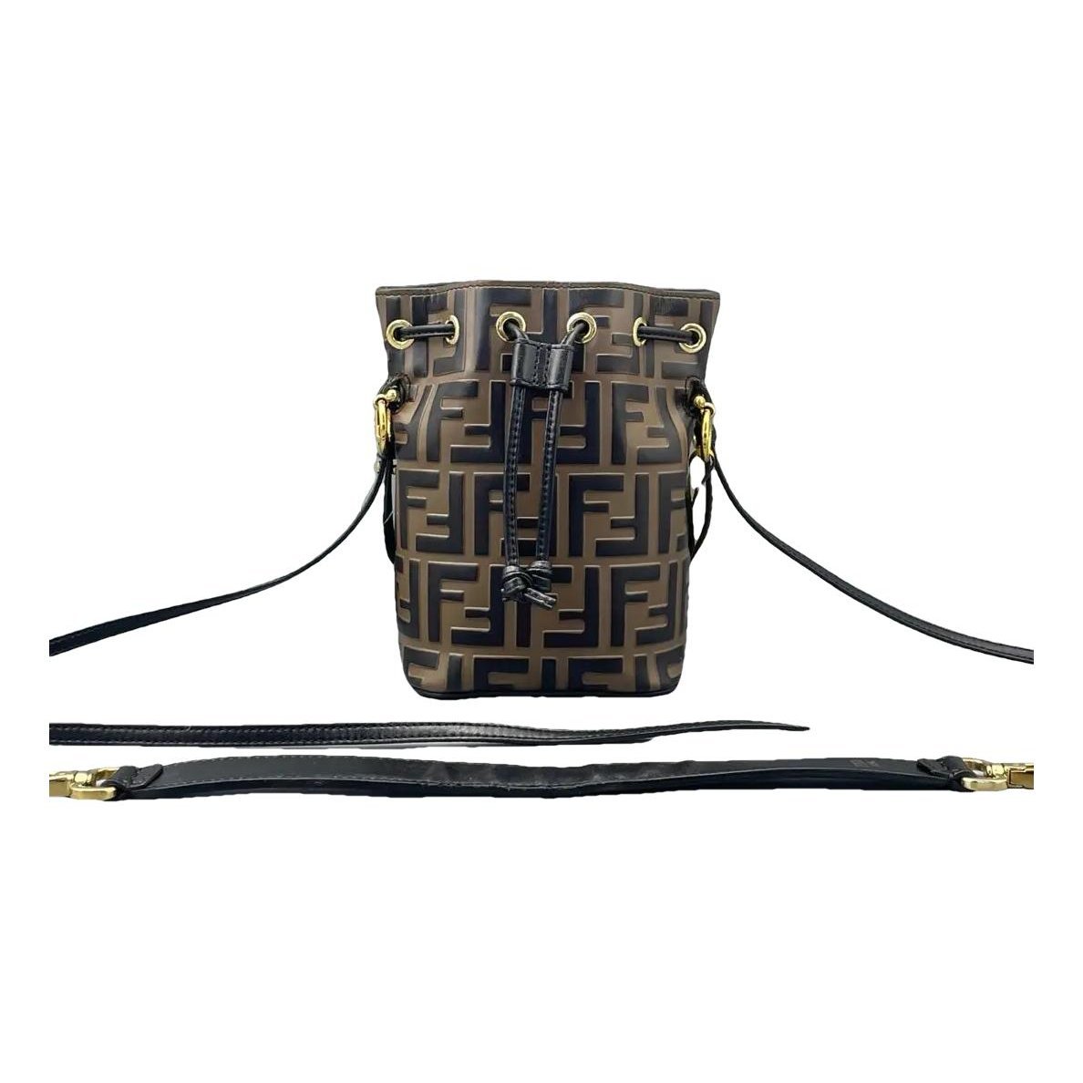 Mon Trésor leather crossbody bag