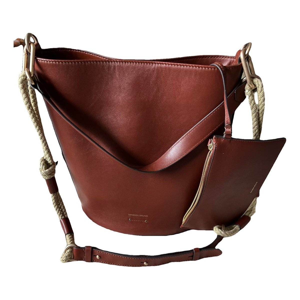 Leather handbag