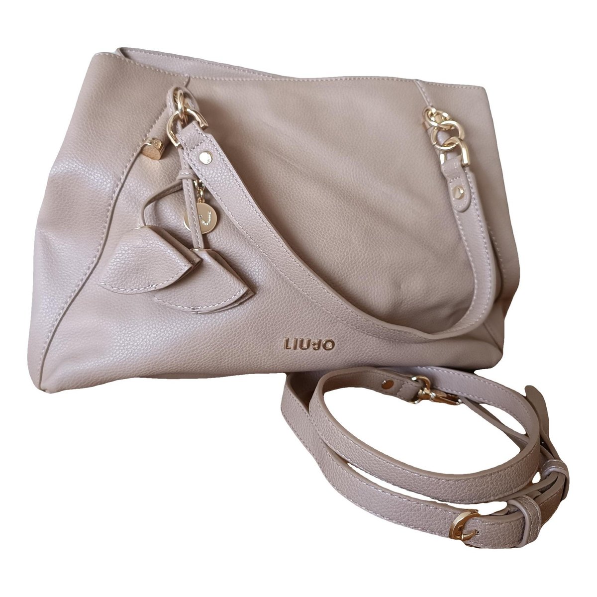 Vegan leather crossbody bag