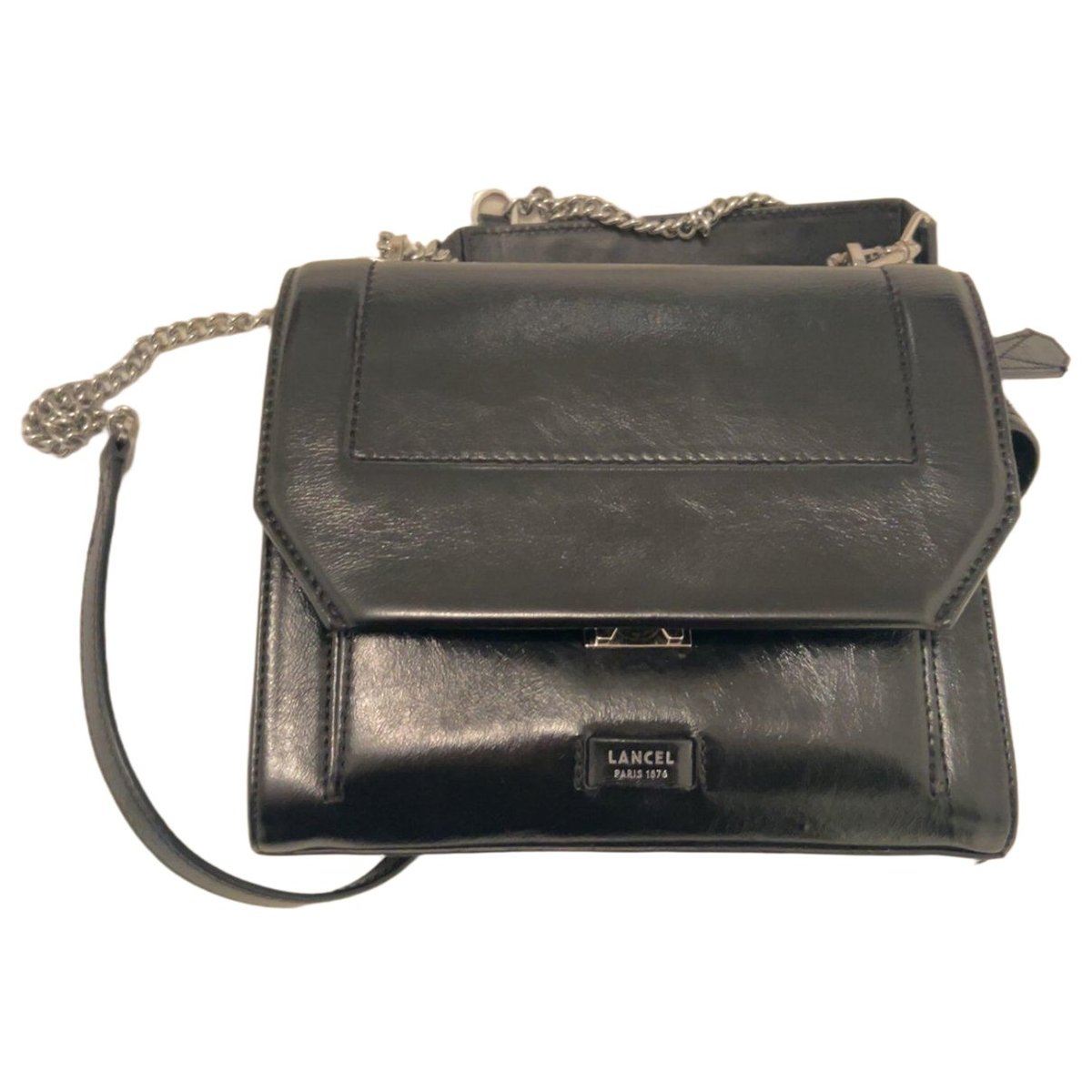 Ninon leather crossbody bag