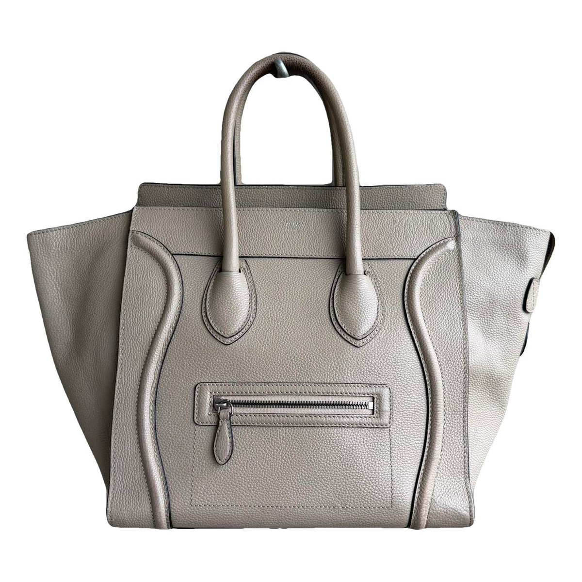 Luggage leather handbag