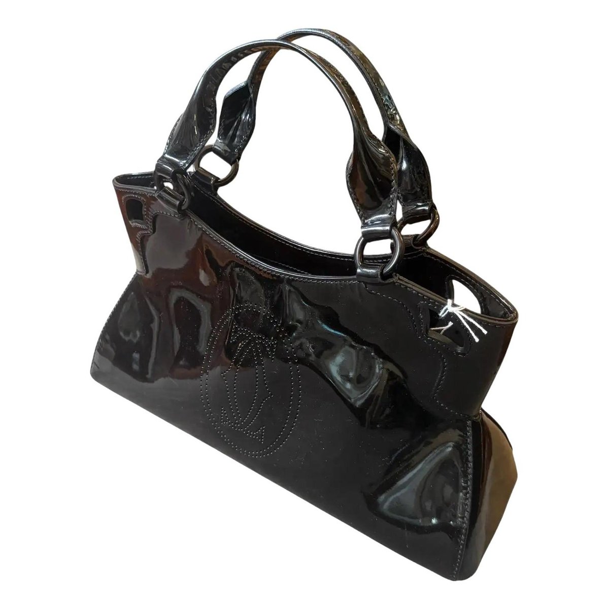 Marcello patent leather handbag