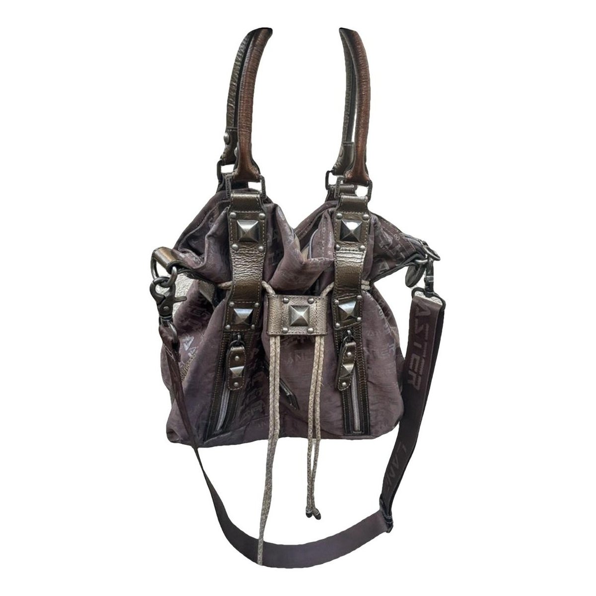 Leather crossbody bag