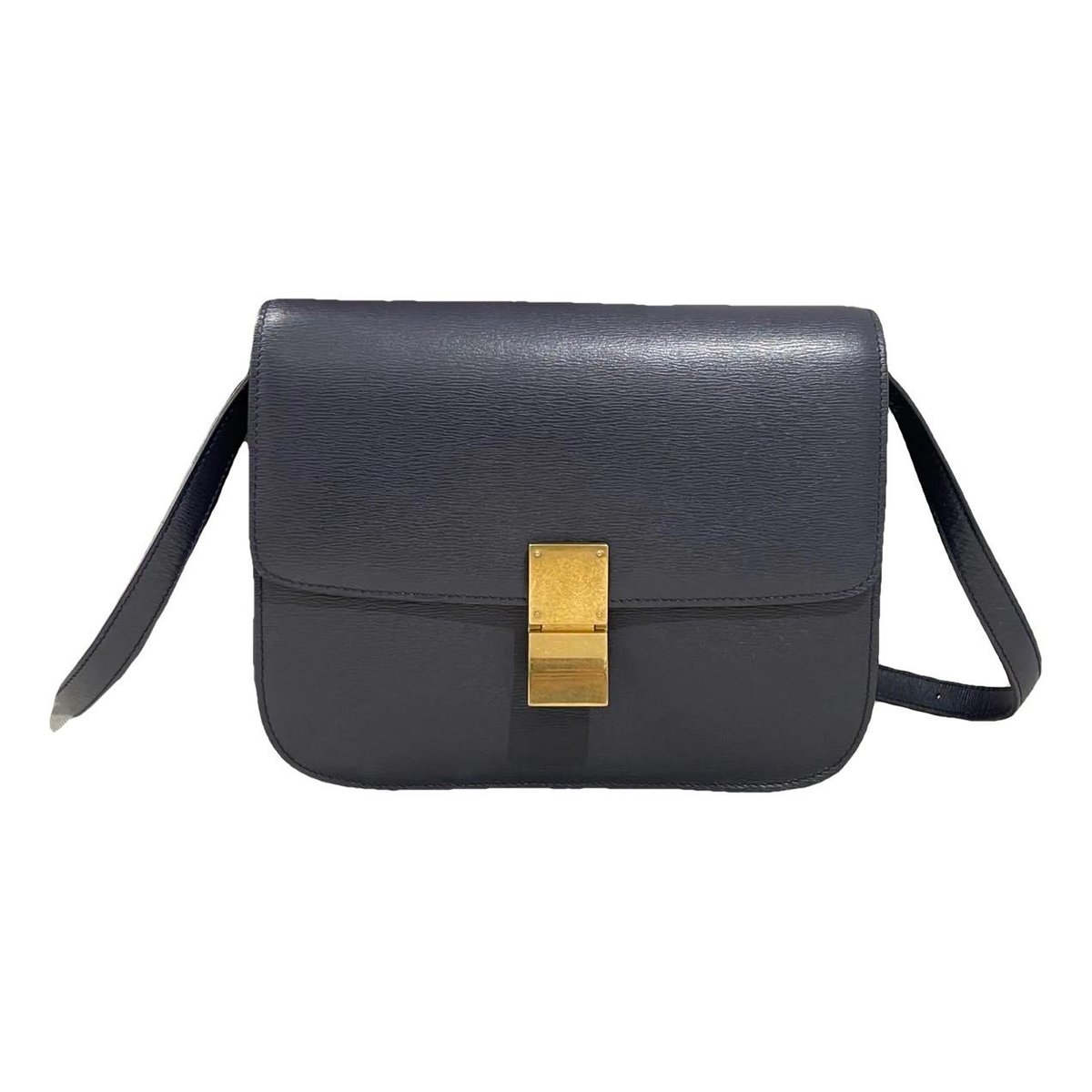Classic leather crossbody bag