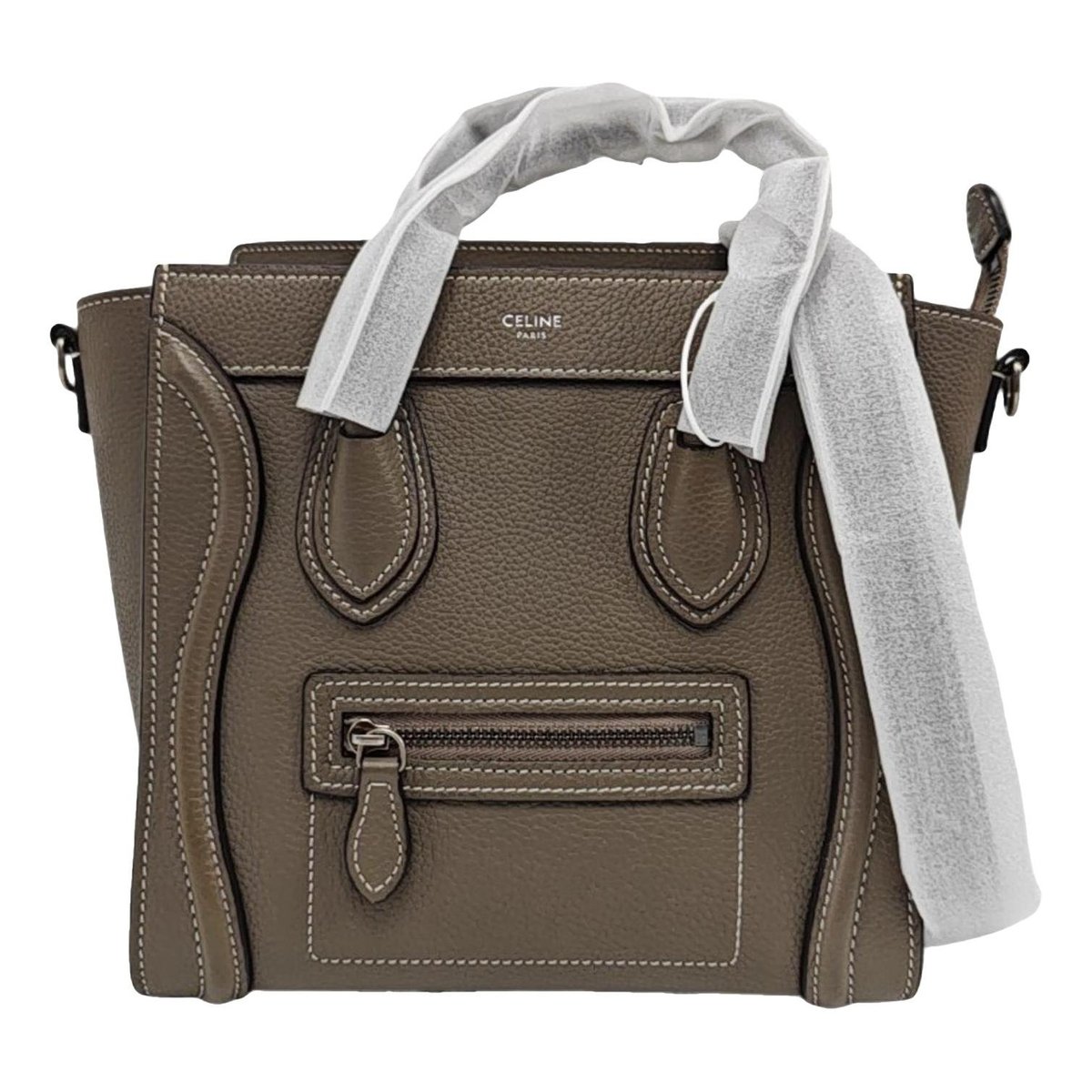 Nano Luggage leather handbag