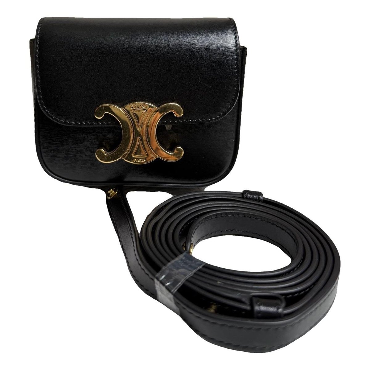 Triomphe leather handbag