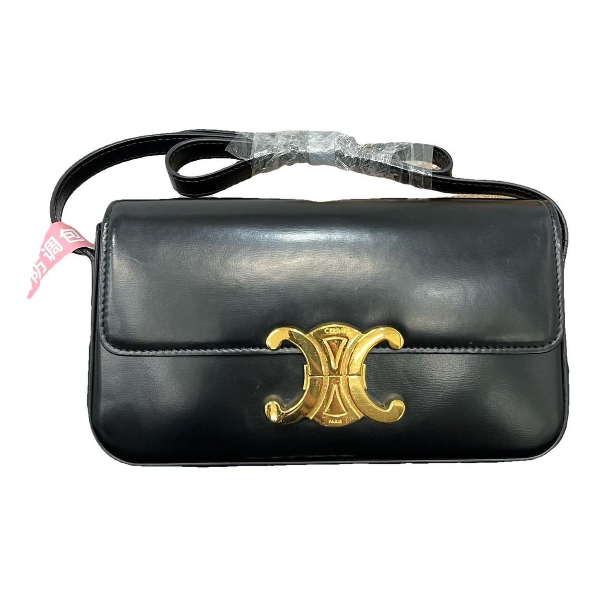 Triomphe Long leather handbag