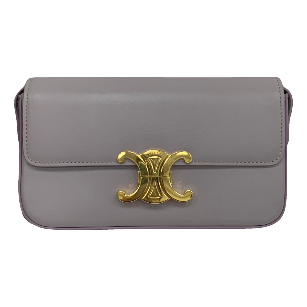 Triomphe Long leather handbag