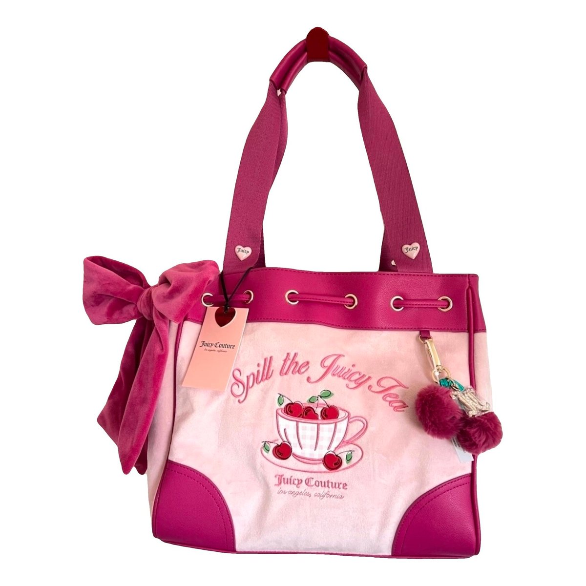 Velvet tote