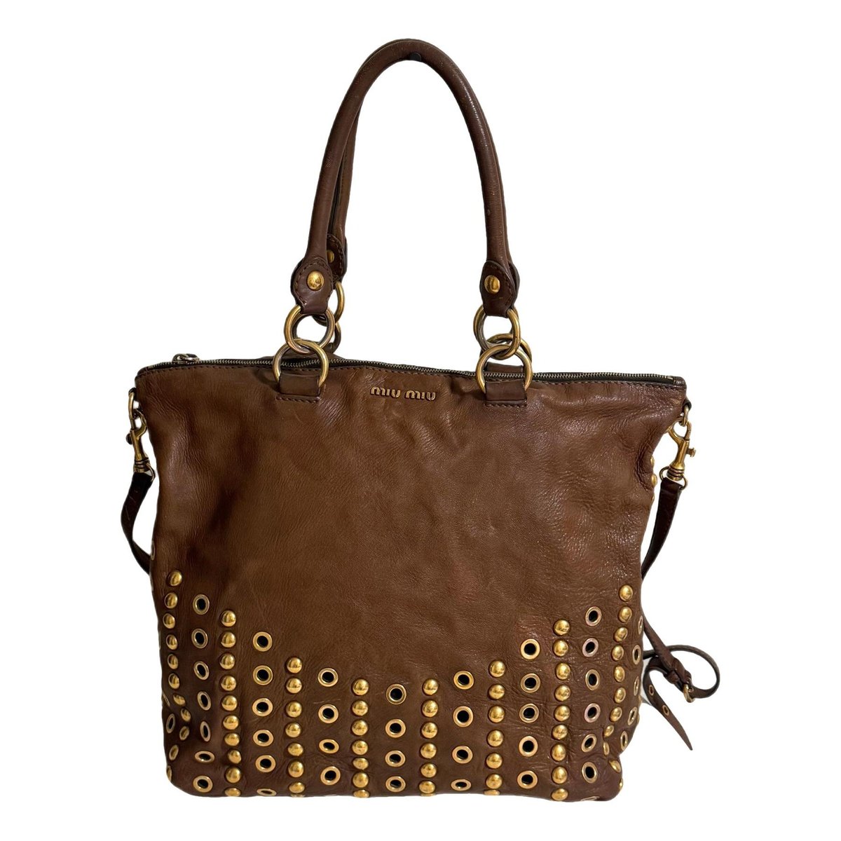 Vitello leather handbag