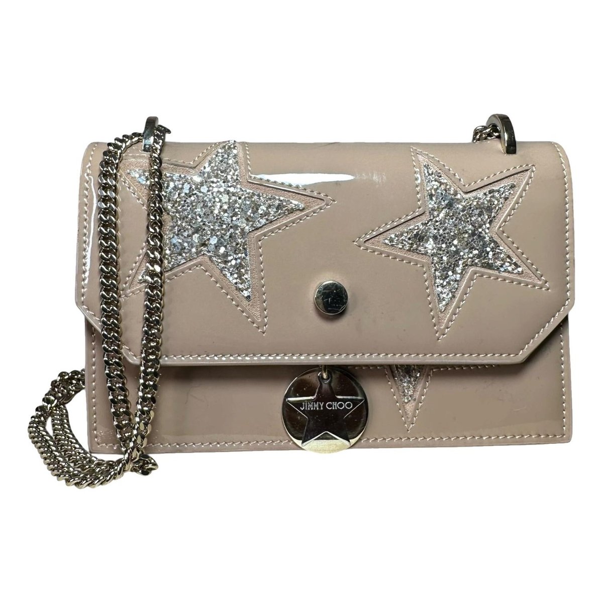 Cheri patent leather handbag