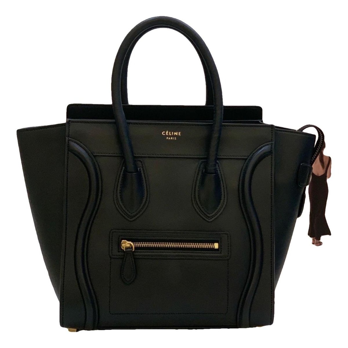Luggage leather handbag
