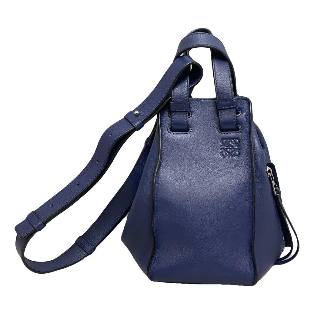 Hammock leather handbag