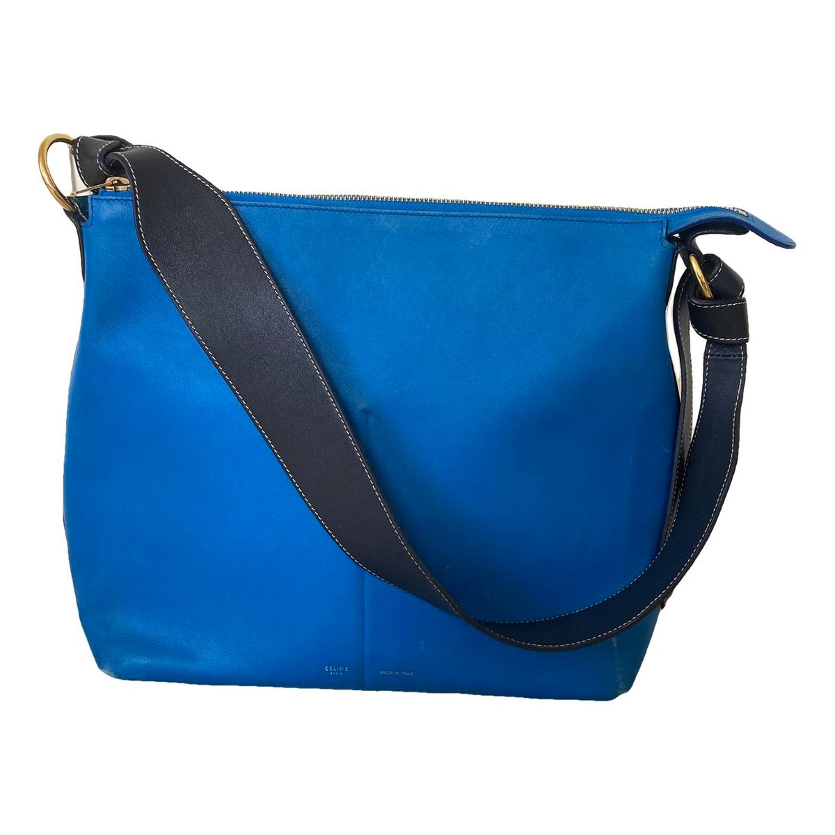 Edge leather handbag