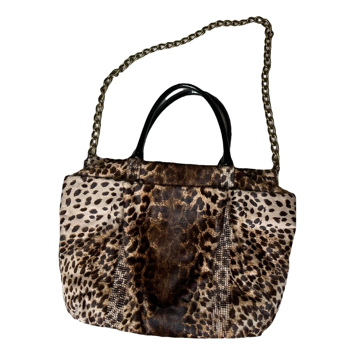 Pony-style calfskin handbag
