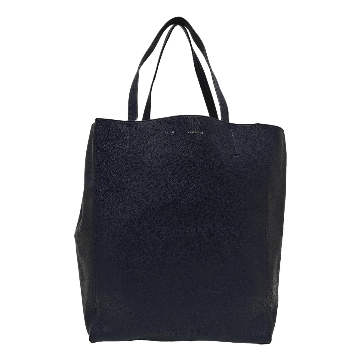 Cabas leather handbag