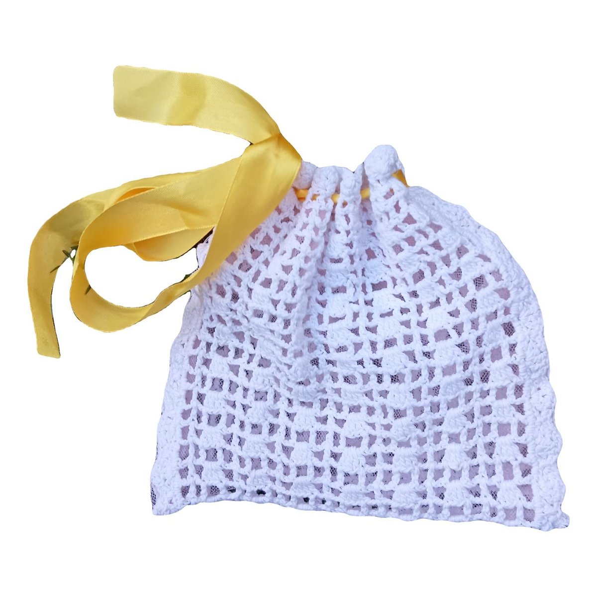 Crochet mini bag