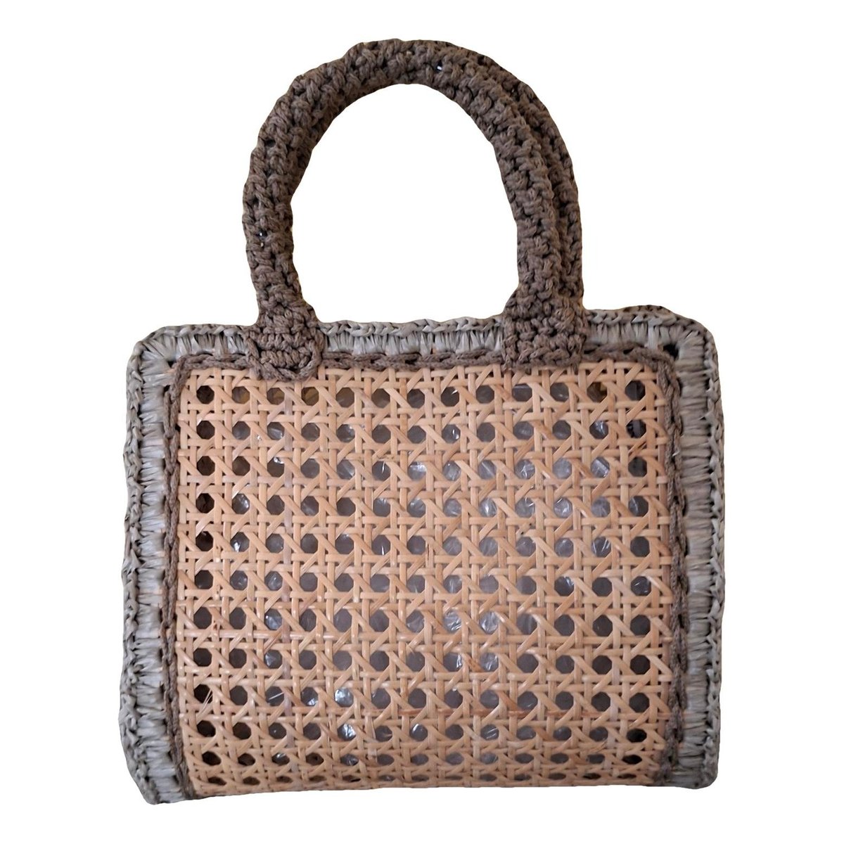 Crochet handbag