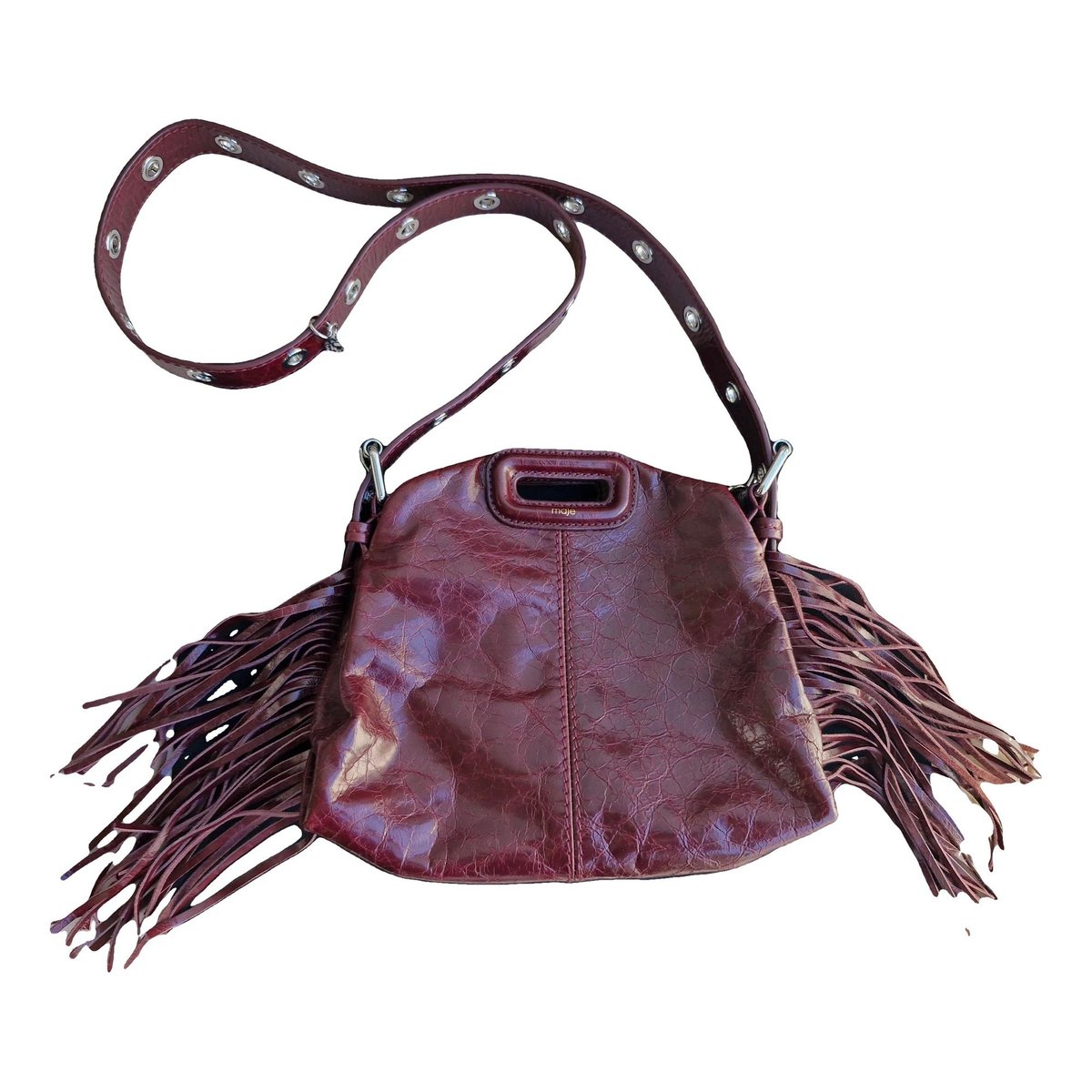 Leather crossbody bag
