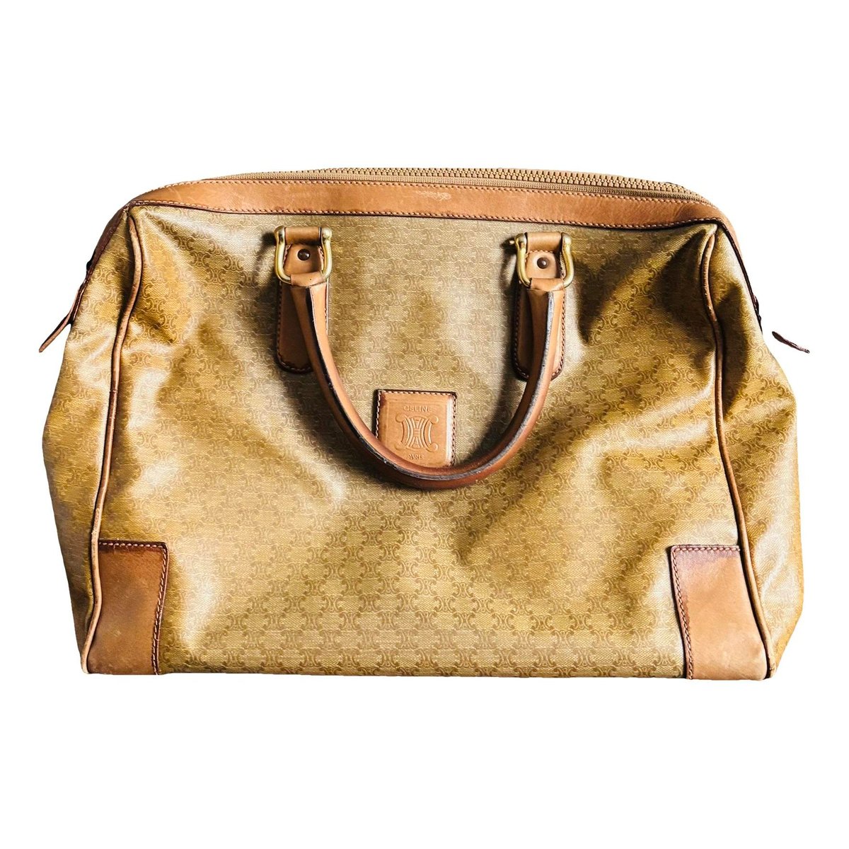 Cabas Horizotal leather tote