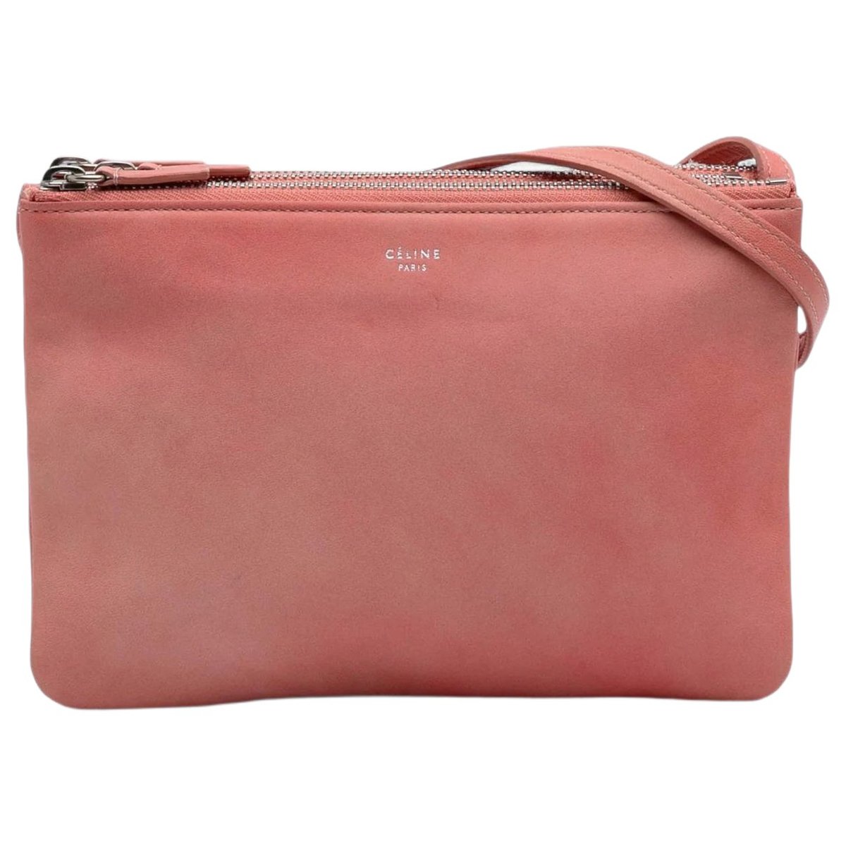 Trio leather crossbody bag