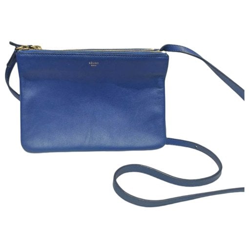 Trio leather crossbody bag