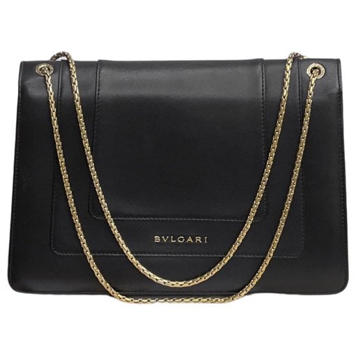 Serpenti leather handbag