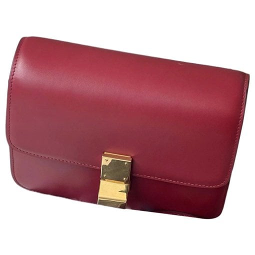 Classic leather crossbody bag
