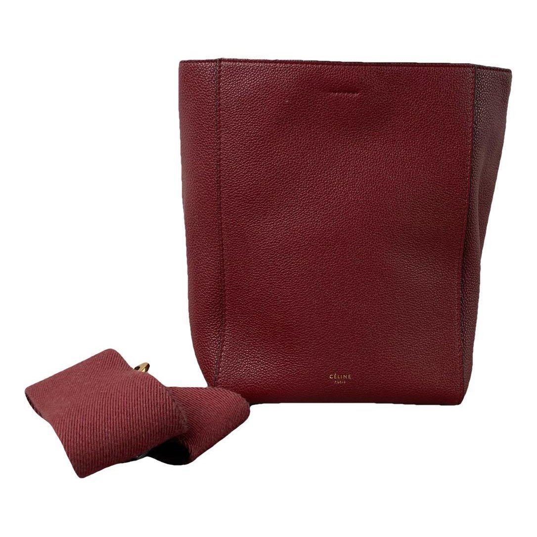 Seau Sangle leather handbag