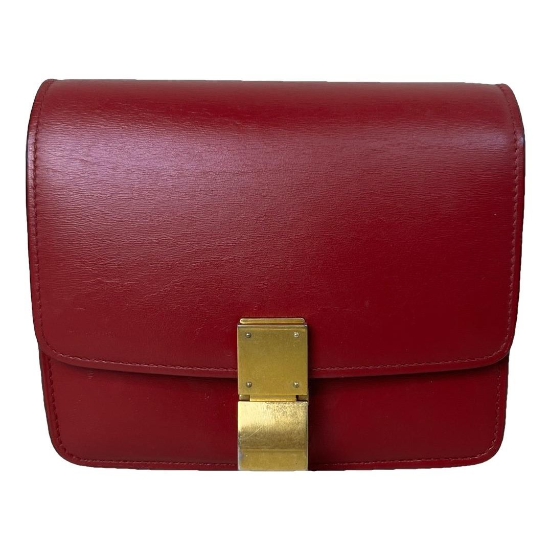 Classic leather handbag