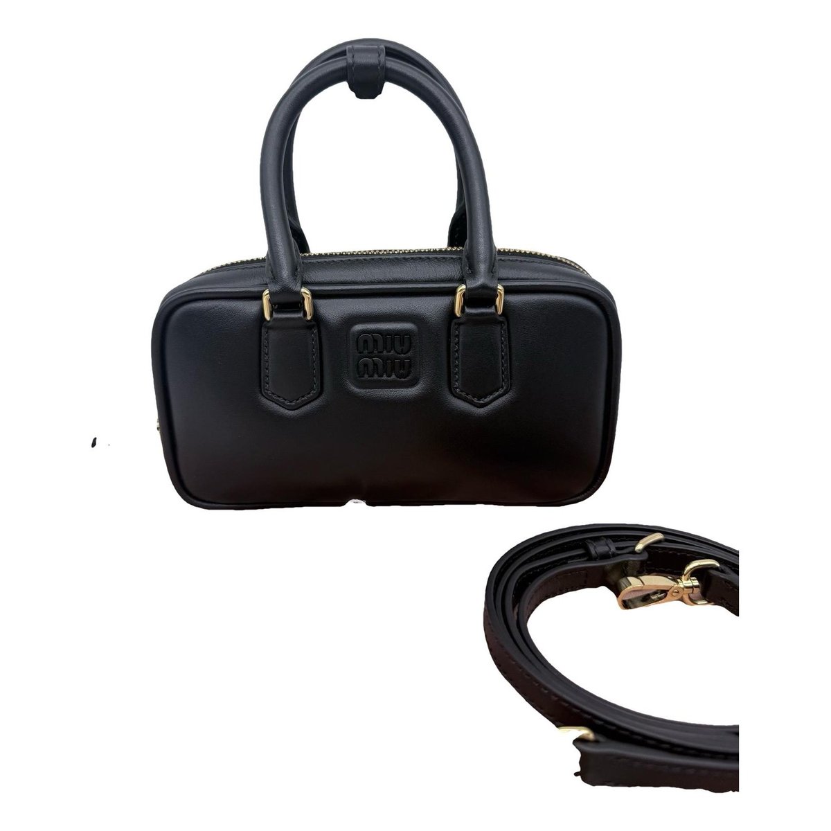 Arcadie leather handbag
