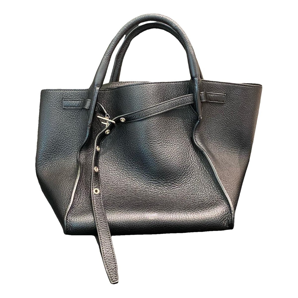 Big Bag leather handbag